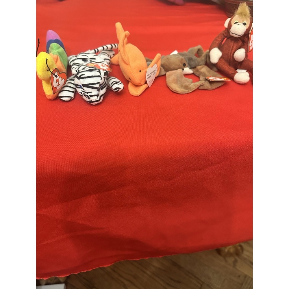 Ty Teenie Beenie Babies with Tags Set of 5 Beanie Babies